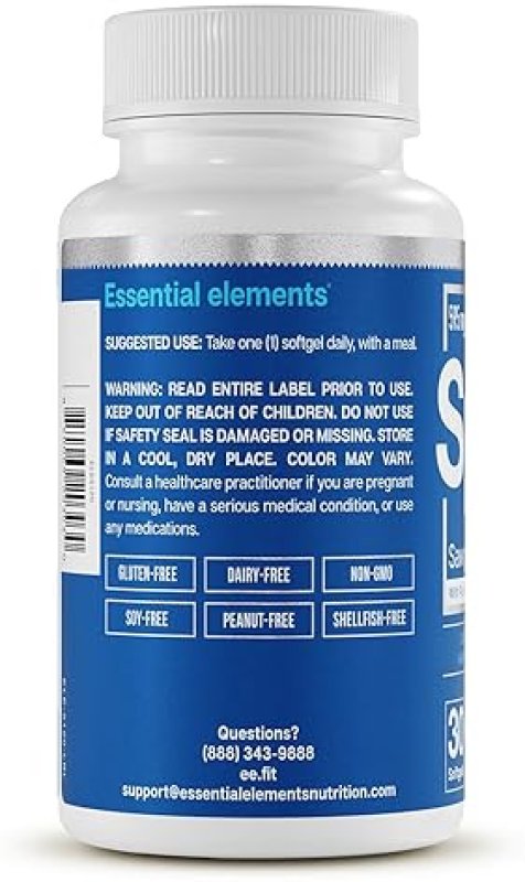 ESSENTIAL ELEMENTS  SAW PALMETTO PLUS PROSTATE SUPPLEMENT FOR MEN WITH PUMPKIN CRANBERRY OIL 60 SOFTGELS