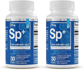 ESSENTIAL ELEMENTS  SAW PALMETTO PLUS FOR MEN PROSTATE, BLADDER URINARY HEALTH SUPPLEMENT WITH PUMPKIN CRANBERRY