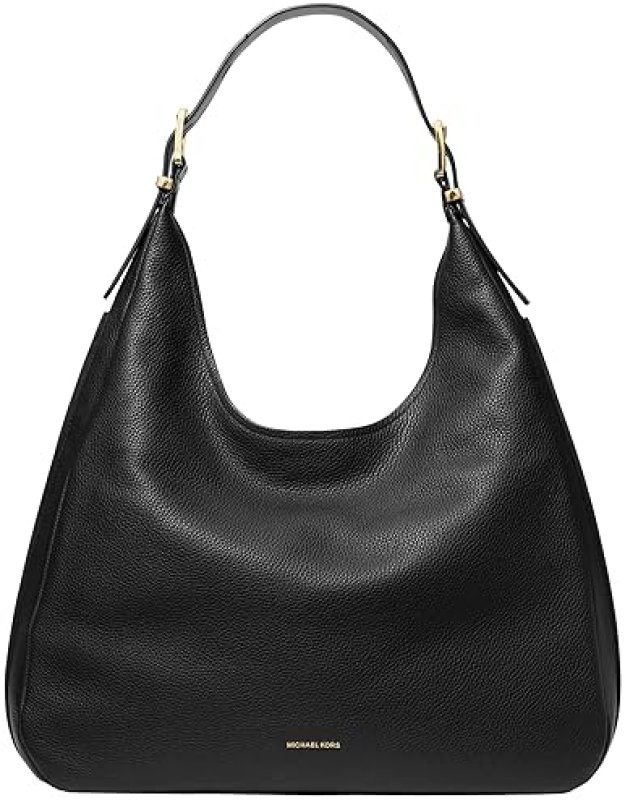 MICHAEL KORS NOLITA LARGE HOBO SHOULDER BAG DESIGNER LEATHER PURSE, SPACIOUS WOMEN S HANDBAG