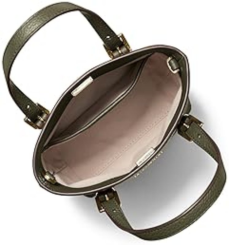 MICHAEL KORS QUINN EXTRA SMALL TOTE CROSSBODY BAG DESIGNER HANDBAG FOR WOMEN, LEATHER PURSE