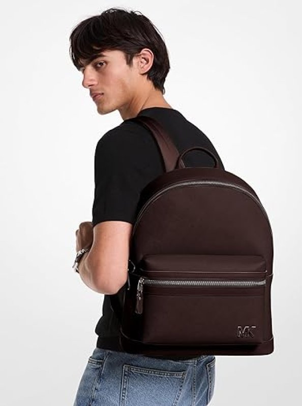 MICHAEL KORS EDISON DOME BACKPACK STYLISH DESIGNER LEATHER BAG FOR WOMEN, TRAVEL EVERYDAY USE