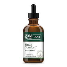 GAIA HERBS PRO SINUS COMFORT IMMUNE RESPIRATORY SUPPORT DROPS WITH YARROW, VEGAN, 2 FL OZ