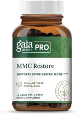 GAIA HERBS PRO MMC RESTORE DIGESTIVE HEALTH SUPPLEMENT WITH FENNEL, TURMERIC GENTIAN 60 CAPS