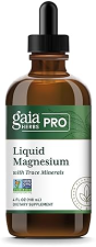 GAIA HERBS LIQUID MAGNESIUM SUPPLEMENT WITH TRACE MINERALS FOR ENERGY DNA SUPPORT, 4 FL OZ