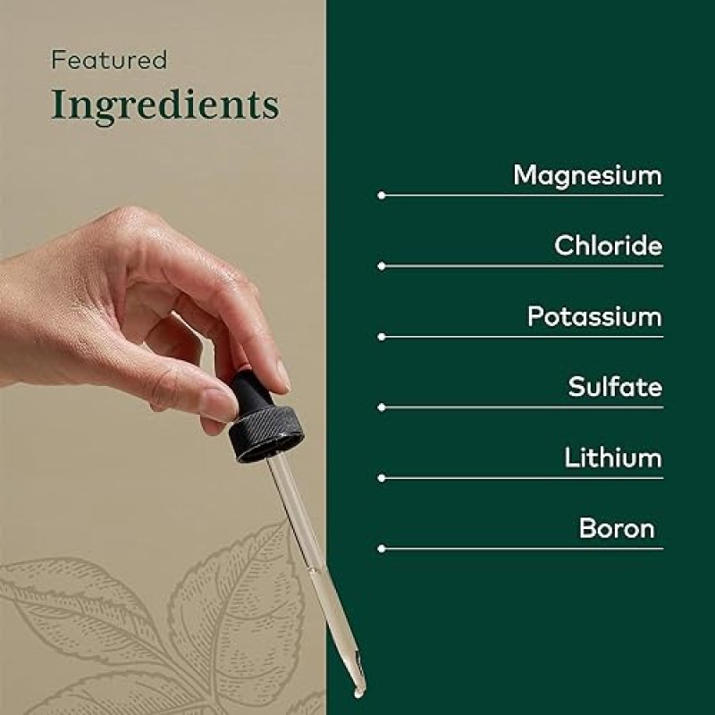 GAIA HERBS LIQUID MAGNESIUM SUPPLEMENT WITH TRACE MINERALS FOR ENERGY DNA SUPPORT, 4 FL OZ