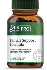 GAIA HERBS PRO FEMALE SUPPORT PMS MENOPAUSE RELIEF WITH ALFALFA, BLACK COHOSH 60 VEGAN CAPS