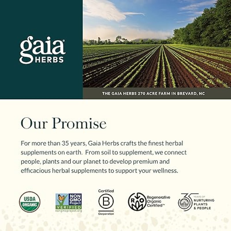 GAIA HERBS EMOTIONAL BALANCE STRESS SUPPORT SUPPLEMENT WITH ST. JOHN S WORT 60 VEGAN CAPSULES