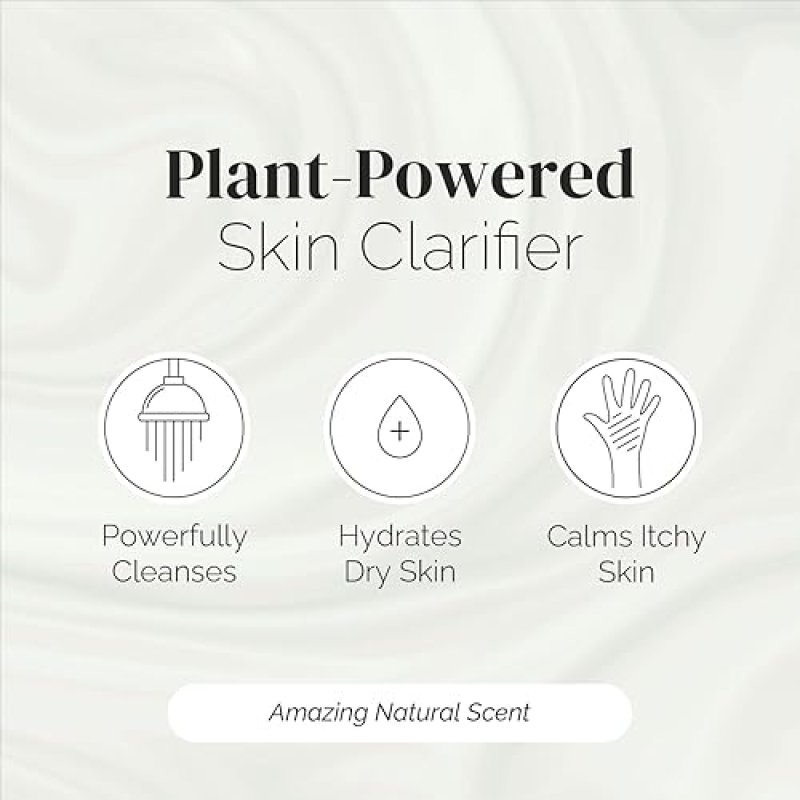 PURIYA TEA TREE BODY WASH FOR JOCK ITCH, ATHLETE S FOOT, BACK ACNE, DRY SKIN, EUCALYPTUS MINT