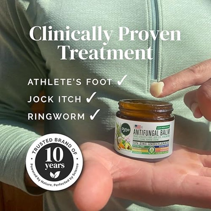 PURIYA EXTRA-STRENGTH ANTIFUNGAL CREAM FOR ATHLETE S FOOT, JOCK ITCH RINGWORM, ITCH RELIEF