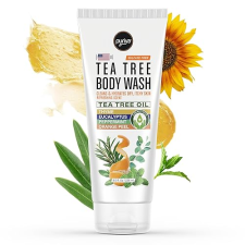 PURIYA TEA TREE BODY WASH FOR JOCK ITCH, ATHLETE S FOOT, BACK ACNE, EUCALYPTUS MINT, 16OZ