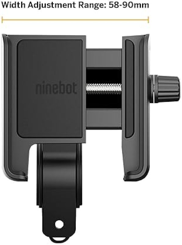 SEGWAY NINEBOT ADJUSTABLE PHONE MOUNT FOR SCOOTERS BIKES, 4-6.5 UNIVERSAL HANDLEBAR HOLDER