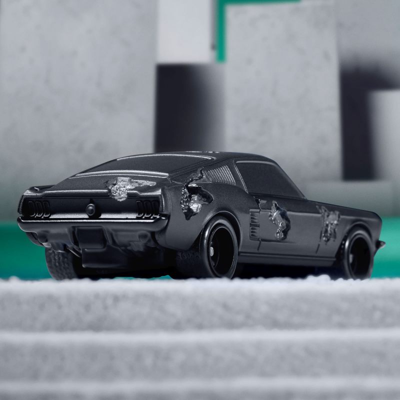 MATTEL HOT WHEELS X DANIEL ARSHAM ERODED FORD MUSTANG COLLECTIBLE DIECAST