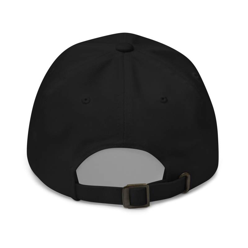 MATTEL HOT WHEELS X KENNY SCHARF BLACK EMBROIDERED DAD HAT