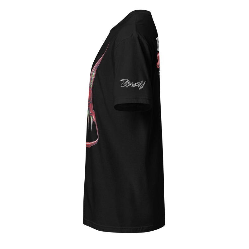 MATTEL HOT WHEELS X KENNY SCHARF BLACK T-SHIRT