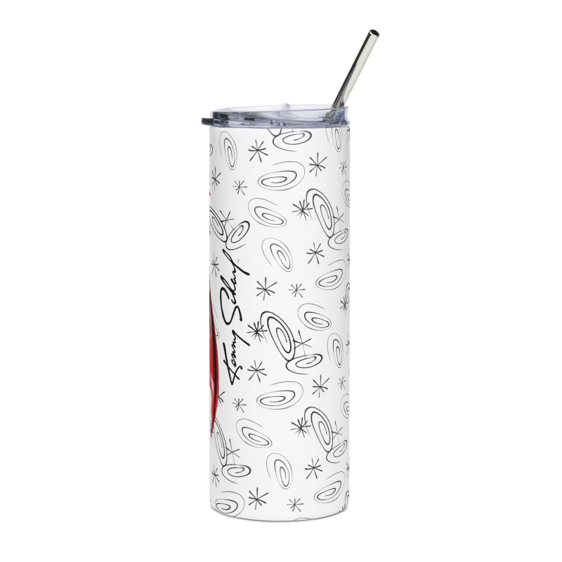MATTEL HOT WHEELS X KENNY SCHARF WHITE TUMBLER