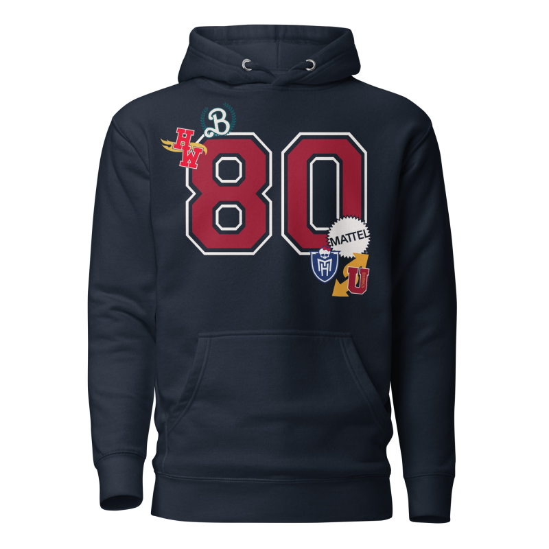 MATTEL 80TH BRAND ICONS HOODIE
