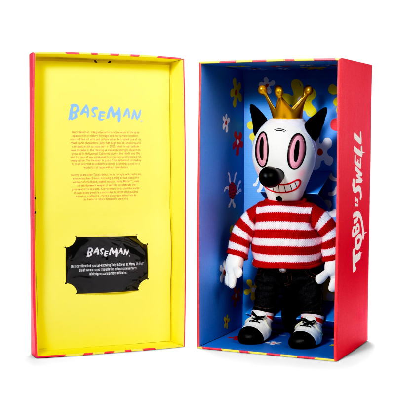 MATTEL GARY BASEMAN TOBY IS SWELL AS MATTY MATTEL PLUSH