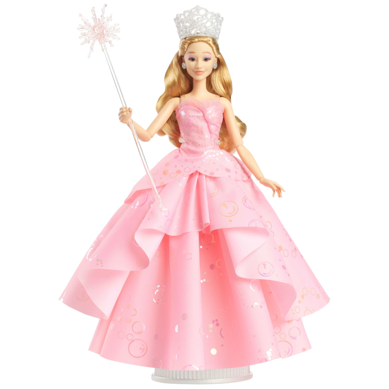 MATTEL WICKED DELUXE GLINDA FASHION COLLECTIBLE DOLL AND ACCESSORIES