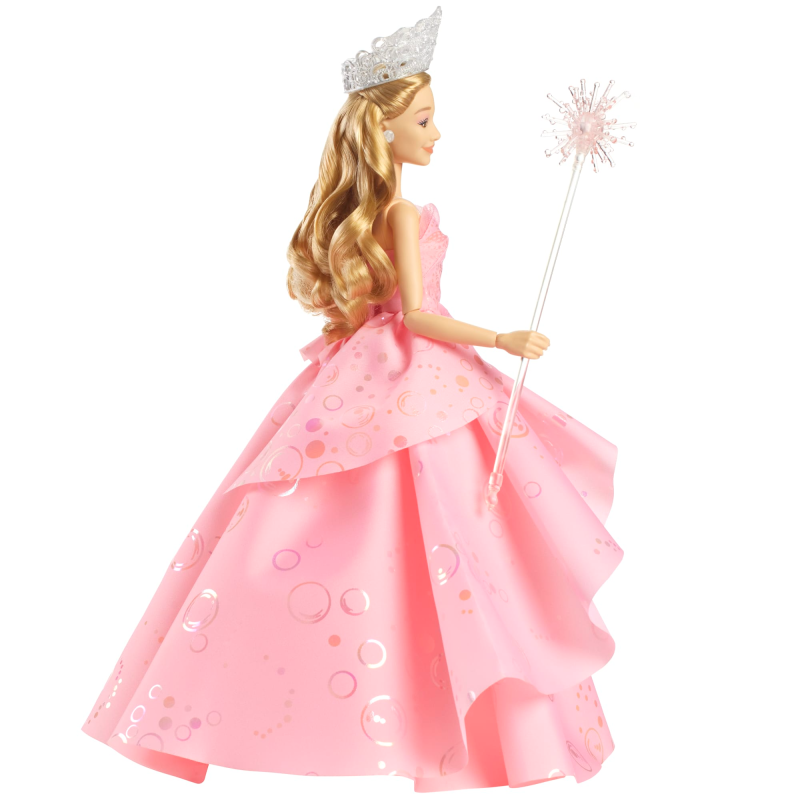 MATTEL WICKED DELUXE GLINDA FASHION COLLECTIBLE DOLL AND ACCESSORIES