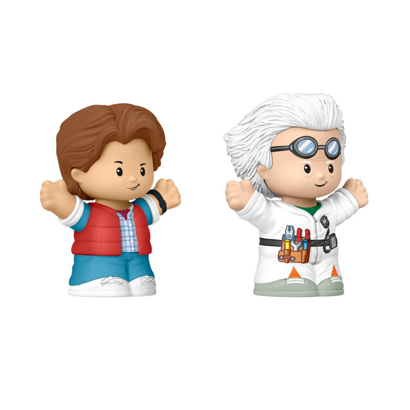 LITTLE PEOPLE COLLECTOR BACK TO THE FUTURE SPECIAL EDITION COLLECTIBLE SET