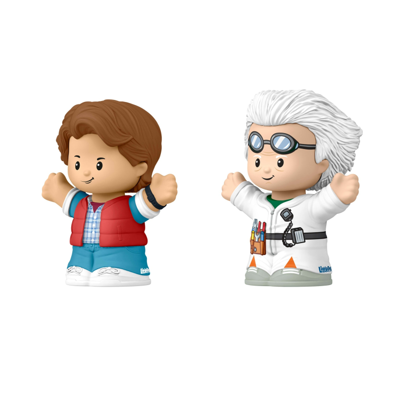 LITTLE PEOPLE COLLECTOR BACK TO THE FUTURE SPECIAL EDITION COLLECTIBLE SET