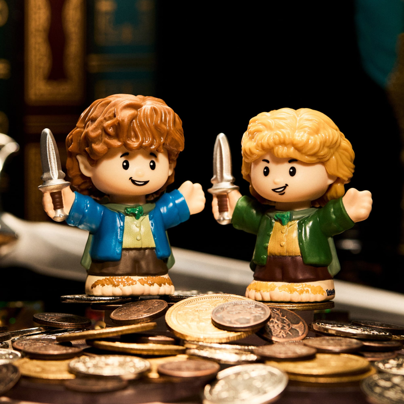 LITTLE PEOPLE COLLECTOR THE LORD OF THE RINGS WEATHERTOP COLLECTIBLE SET