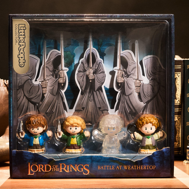 LITTLE PEOPLE COLLECTOR THE LORD OF THE RINGS WEATHERTOP COLLECTIBLE SET