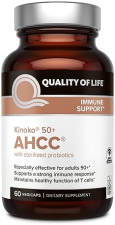 QUALITY OF LIFE 50 IMMUNE SUPPORT SUPPLEMENT WITH LAC-SHIELD QUALITY OF LIFE, ADVANCED IMMUNE FORMULA