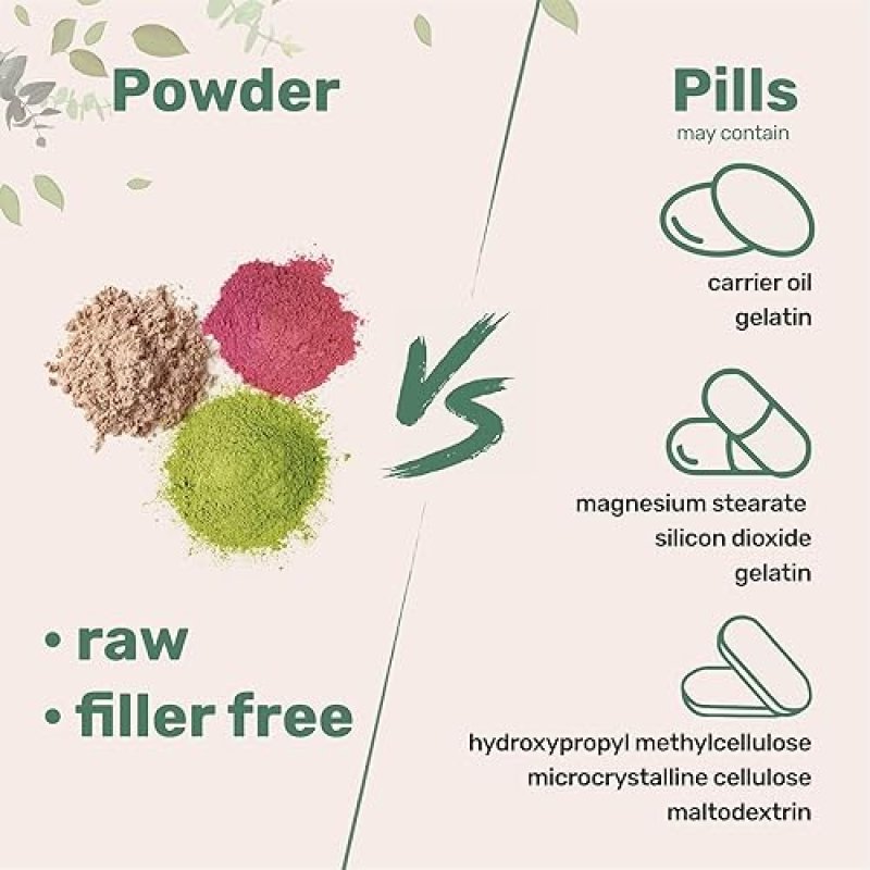 MICRO INGREDIENTS ORGANIC LION S MANE MUSHROOM POWDER 16OZ PURE FRUITING BODY, BRAIN IMMUNE SUPPORT, VEGAN, NON-GMO