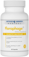 ARTHUR ANDREW MEDICAL FLORAPHAGE PREBIOTIC FORMULA PROBIOTIC BOOSTER, 90 CAPSULES