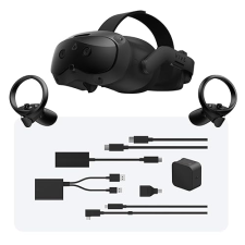 HTC VIVE FOCUS VISION WIRED XR HEADSET BUNDLE WITH DISPLAYPORT PC VR STREAMING KIT