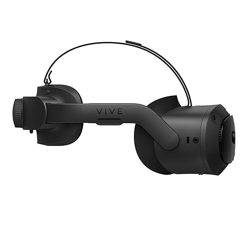 HTC VIVE FOCUS VISION WIRED XR HEADSET BUNDLE WITH DISPLAYPORT PC VR STREAMING KIT