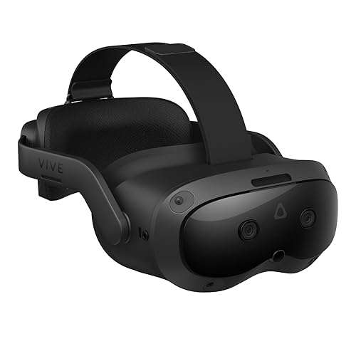 HTC VIVE FOCUS VISION WIRED XR HEADSET BUNDLE WITH DISPLAYPORT PC VR STREAMING KIT