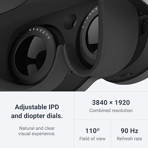 HTC VIVE XR ELITE DELUXE PACK MIXED REALITY PC VR HEADSET WITH CONTROLLERS