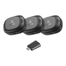HTC VIVE ULTIMATE TRACKER 3-PACK WITH DONGLE FULL BODY TRACKING FOR STEAMVR, VIVE XR, QUEST