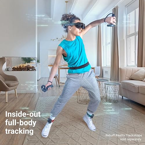 HTC VIVE ULTIMATE TRACKER 3-PACK WITH DONGLE - FULL BODY VR TRACKING FOR STEAMVR, QUEST, VIVE XR