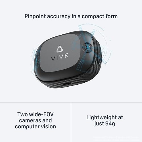 HTC VIVE ULTIMATE TRACKER PRECISION MOTION TRACKER FOR VR GAMING, FITNESS FULL-BODY TRACKING