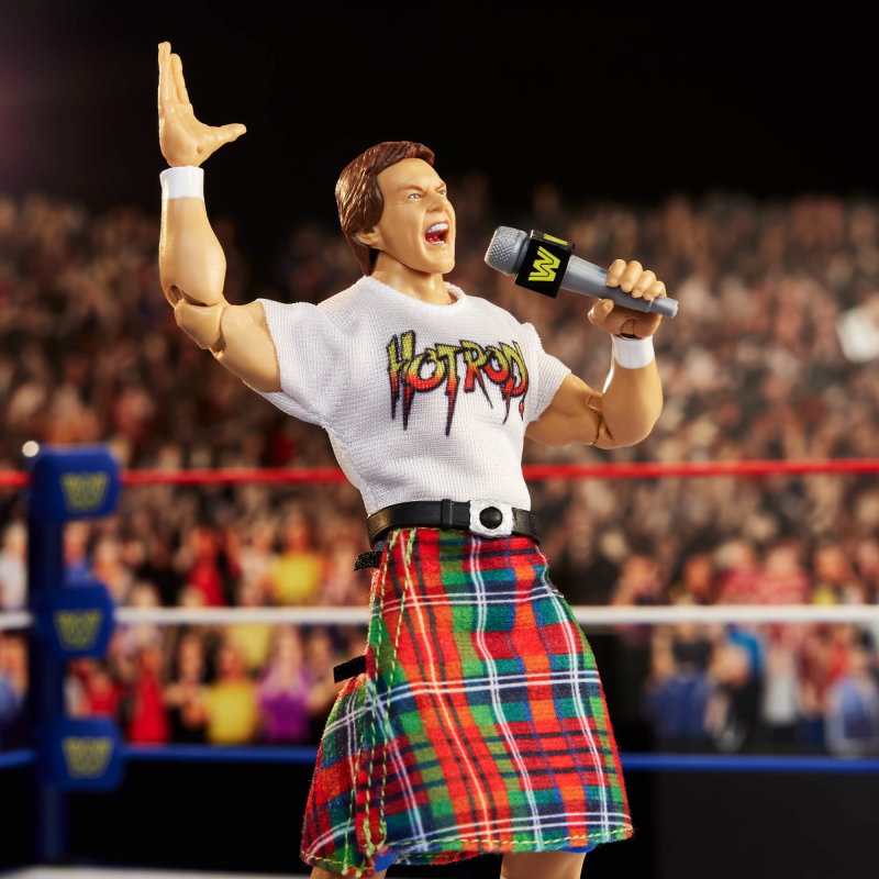 WWE ULTIMATE EDITION COLISEUM COLLECTION "ROWDY" RODDY PIPER & GEORGE "THE ANIMAL" STEELE 2-PACK COLLECTIBLE FIGURES