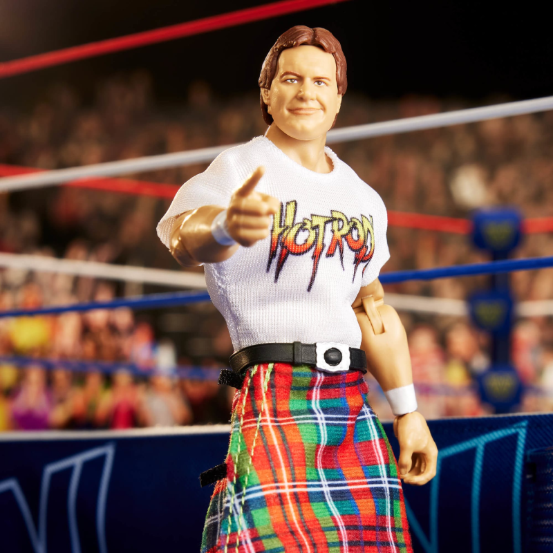 WWE ULTIMATE EDITION COLISEUM COLLECTION "ROWDY" RODDY PIPER & GEORGE "THE ANIMAL" STEELE 2-PACK COLLECTIBLE FIGURES