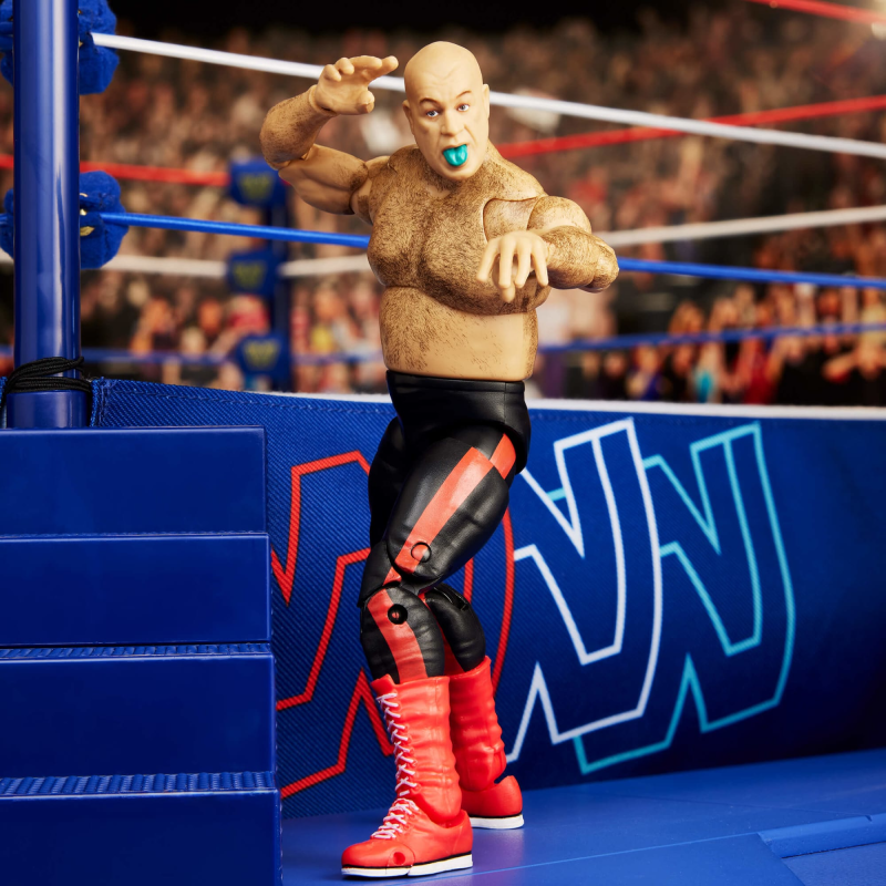 WWE ULTIMATE EDITION COLISEUM COLLECTION "ROWDY" RODDY PIPER & GEORGE "THE ANIMAL" STEELE 2-PACK COLLECTIBLE FIGURES
