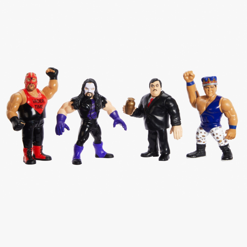 WWE RETRO ACTION FIGURES 4-PACK BUNDLE COLLECTIBLE ACTION FIGURE