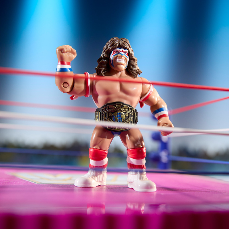 WWE OFFICIAL RETRO 4-PACK ACTION FIGURES COLLECTIBLE ACTION FIGURE
