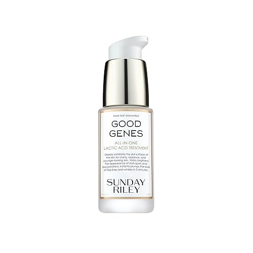 SUNDAY RILEY GOOD GENES LACTIC ACID SERUM ALL-IN-ONE BRIGHTENING EXFOLIATING FACE TREATMENT