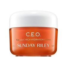 SUNDAY RILEY C.E.O. VITAMIN C FACE MOISTURIZER HYDRATING CREAM FOR BRIGHT, RADIANT SKIN