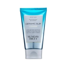 SUNDAY RILEY CERAMIC SLIP FACIAL CLEANSER, 5 FL OZ GENTLE PORE-PURIFYING FACE WASH FOR ALL SKIN TYPE