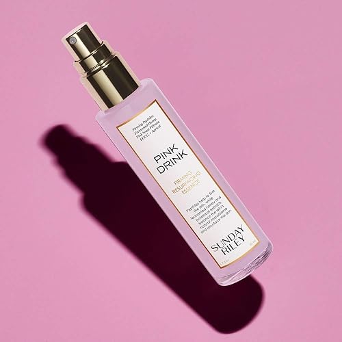 SUNDAY RILEY PINK DRINK FIRMING RESURFACING ESSENCE FACE MIST FOR GLOWING, YOUTHFUL SKIN