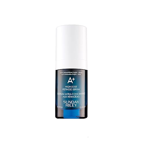 SUNDAY RILEY A HIGH-DOSE RETINOL SERUM FOR ANTI-AGING, FINE LINES WRINKLES, 30ML