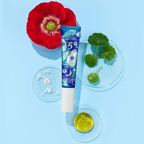 SUNDAY RILEY 5 STARS RETINOL NIACINAMIDE EYE SERUM FOR DARK CIRCLES WRINKLES, ANTI-AGING CREAM