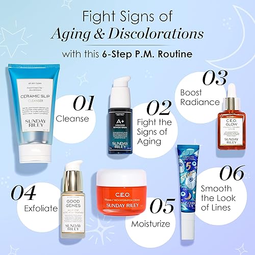 SUNDAY RILEY 5 STARS RETINOL NIACINAMIDE EYE SERUM FOR DARK CIRCLES WRINKLES, ANTI-AGING CREAM