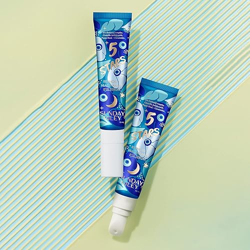 SUNDAY RILEY 5 STARS RETINOL NIACINAMIDE EYE SERUM FOR DARK CIRCLES WRINKLES, ANTI-AGING CREAM